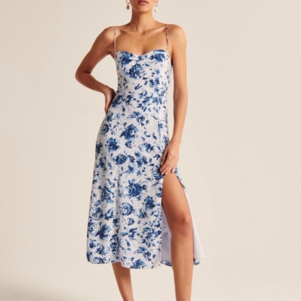 A&F Camille Midi Dress - EUC